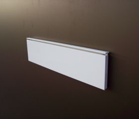 Opbouw briefklep met veermechanisme, type Structure, RVS Gelakt in standaard RAL kleur naar keuze.